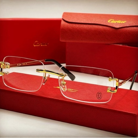 COPY - COPY - Big C Black Cartier Glasses - Picture 6 of 10